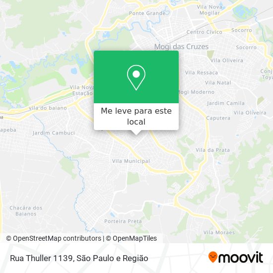 Rua Thuller 1139 mapa