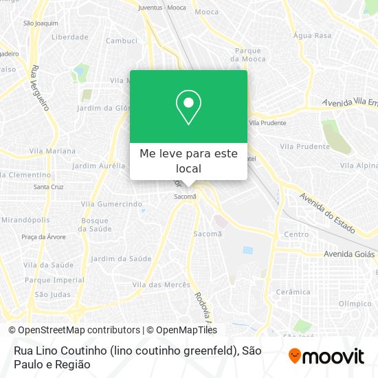 Rua Lino Coutinho (lino coutinho greenfeld) mapa