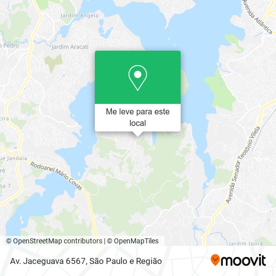 Av. Jaceguava 6567 mapa