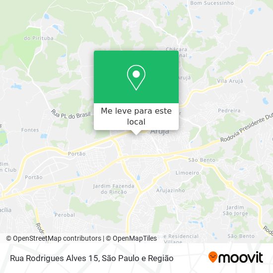 Rua Rodrigues Alves 15 mapa