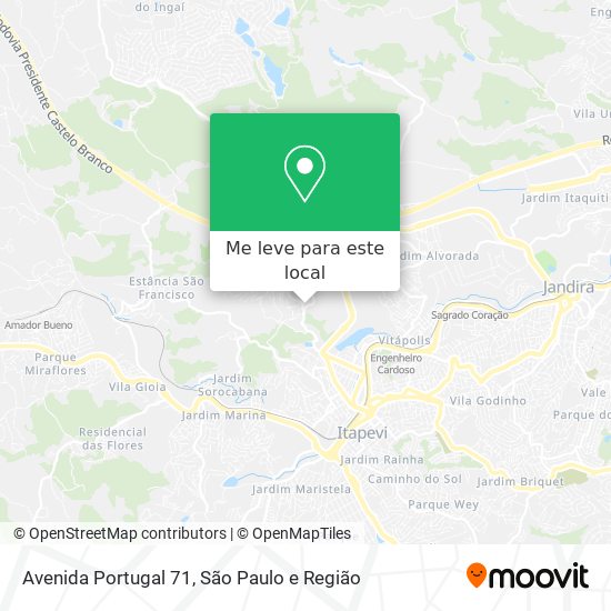 Avenida Portugal 71 mapa