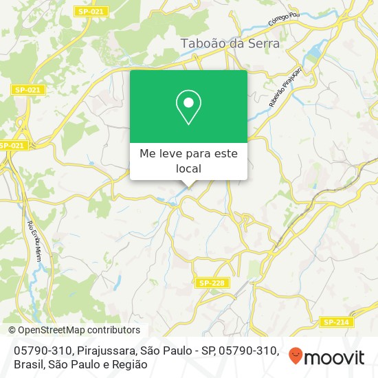 05790-310, Pirajussara, São Paulo - SP, 05790-310, Brasil mapa