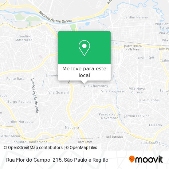 Rua Flor do Campo, 215 mapa