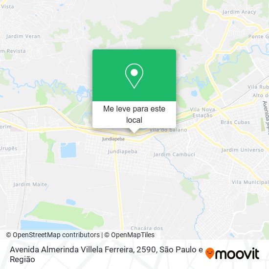 Avenida Almerinda Villela Ferreira, 2590 mapa