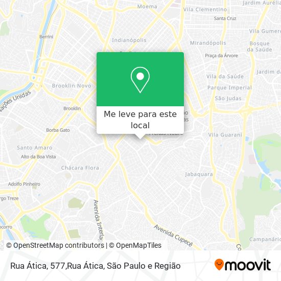 Rua Ática, 577,Rua Ática mapa