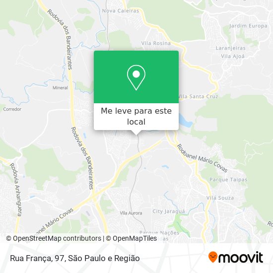 Rua França, 97 mapa