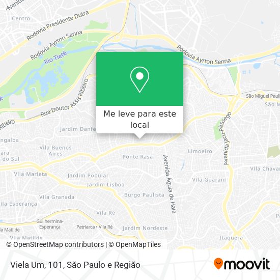 Viela Um, 101 mapa