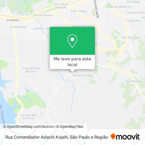 Rua Comendador Adachi Kojehi mapa
