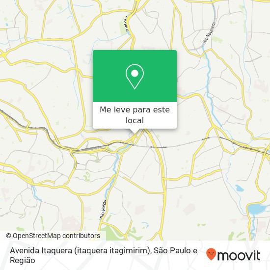 Avenida Itaquera (itaquera itagimirim), Itaquera São Paulo-SP mapa