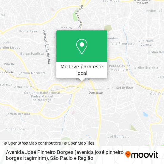 Avenida José Pinheiro Borges (avenida josé pinheiro borges itagimirim) mapa