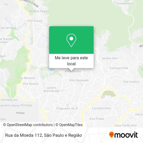 Rua da Moeda 112 mapa