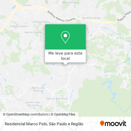 Residencial Marco Polo mapa