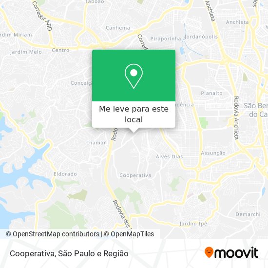 Cooperativa mapa