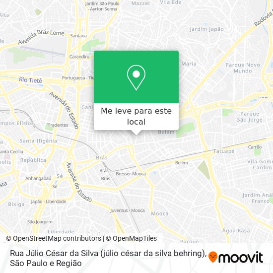 Rua Júlio César da Silva (júlio césar da silva behring) mapa