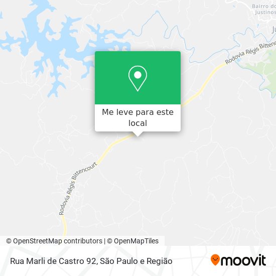 Rua Marli de Castro 92 mapa