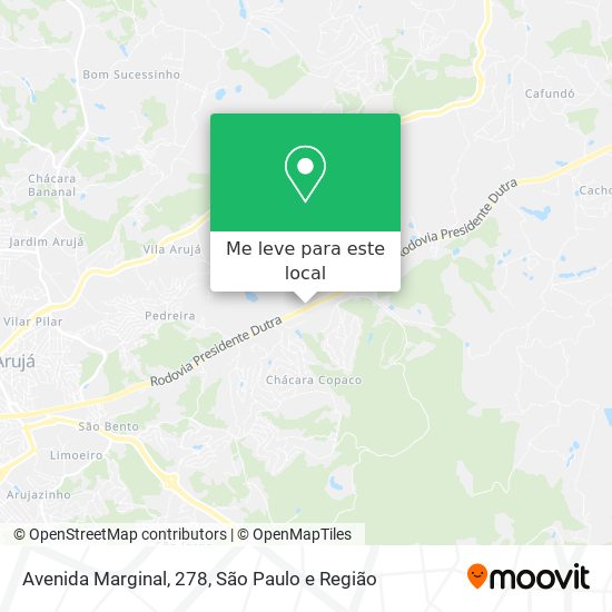 Avenida Marginal, 278 mapa