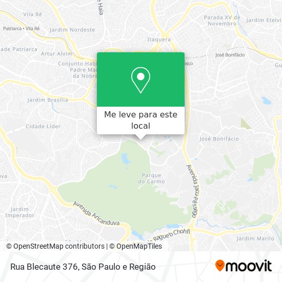 Rua Blecaute 376 mapa