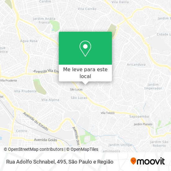 Rua Adolfo Schnabel, 495 mapa
