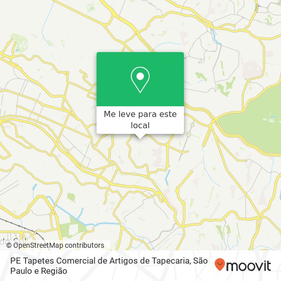 PE Tapetes Comercial de Artigos de Tapecaria mapa