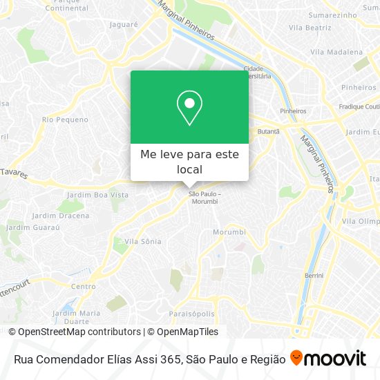 Rua Comendador Elías Assi 365 mapa