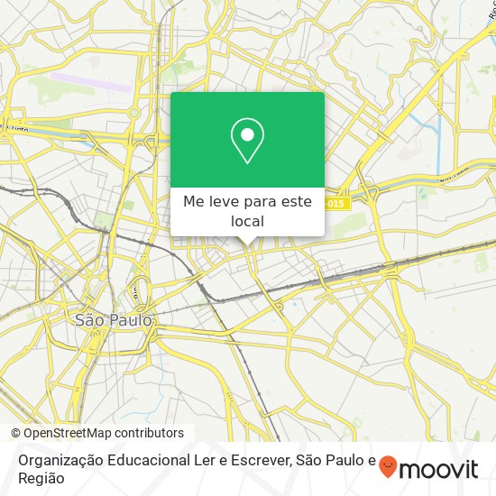 Organização Educacional Ler e Escrever mapa