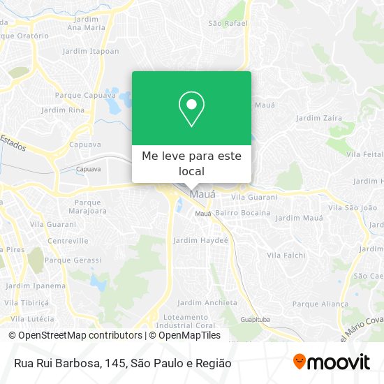 Rua Rui Barbosa, 145 mapa