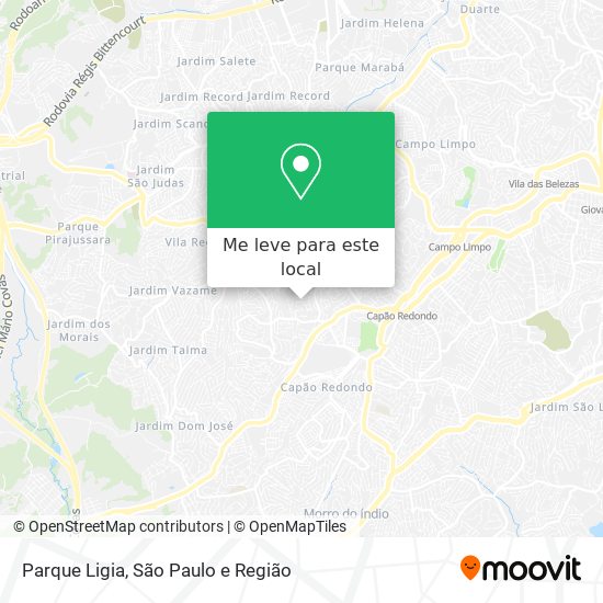 Parque Ligia mapa