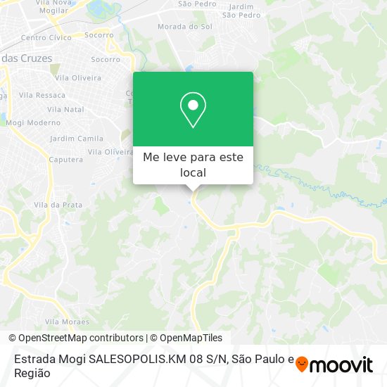 Estrada Mogi SALESOPOLIS.KM 08 S / N mapa