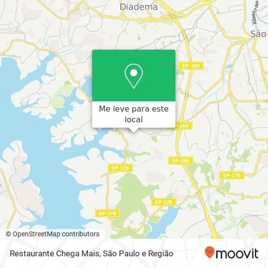 Restaurante Chega Mais mapa
