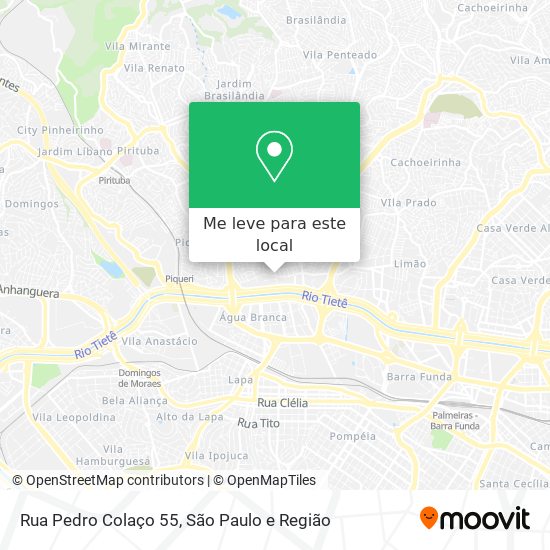 Rua Pedro Colaço 55 mapa