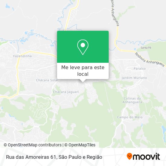 Rua das Amoreiras 61 mapa