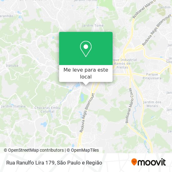 Rua Ranulfo Líra 179 mapa