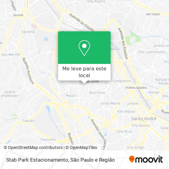 Stab Park Estacionamento mapa