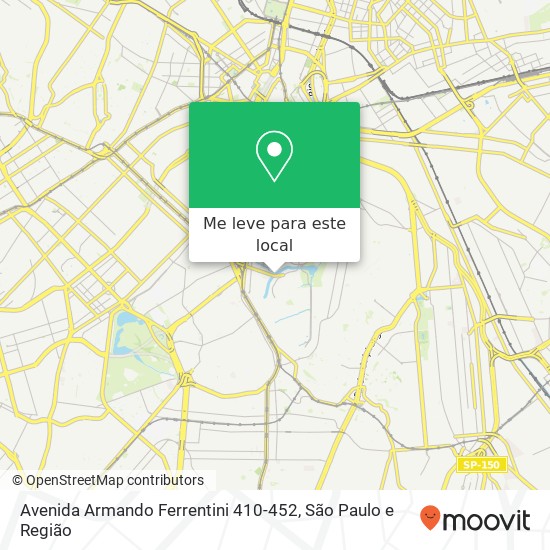 Avenida Armando Ferrentini 410-452 mapa