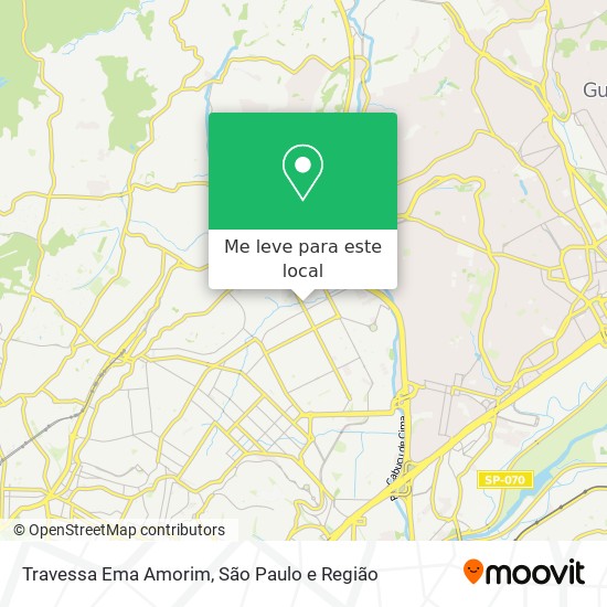 Travessa Ema Amorim mapa