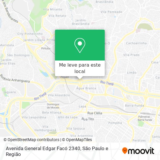 Avenida General Edgar Facó 2340 mapa