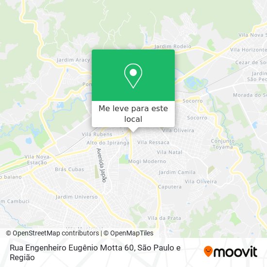 Rua Engenheiro Eugênio Motta 60 mapa