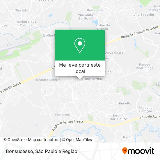 Bonsucesso mapa