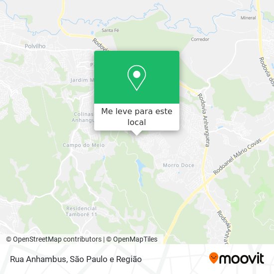 Rua Anhambus mapa
