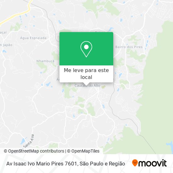 Av Isaac Ivo Mario Pires 7601 mapa