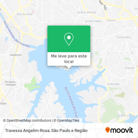 Travessa Angelim-Rosa mapa