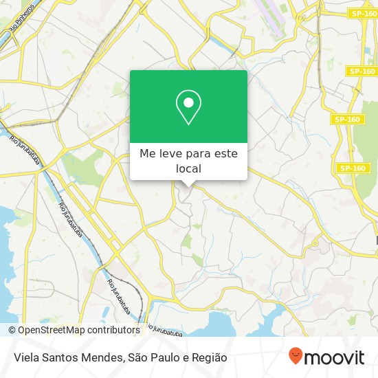 Viela Santos Mendes mapa