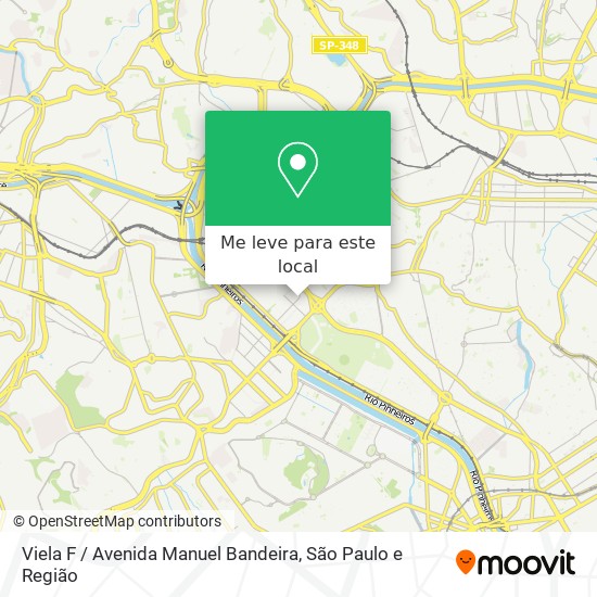 Viela F / Avenida Manuel Bandeira mapa