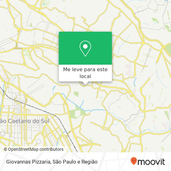 Giovannas Pizzaria mapa