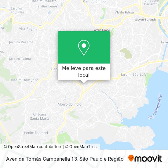 Avenida Tomás Campanella 13 mapa