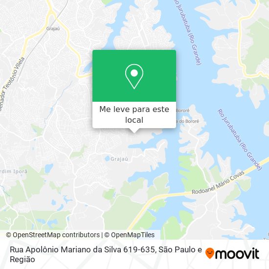 Rua Apolônio Mariano da Silva 619-635 mapa