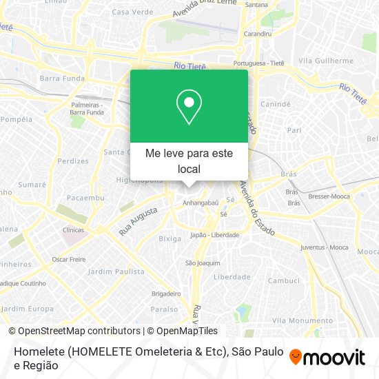 Homelete (HOMELETE Omeleteria & Etc) mapa