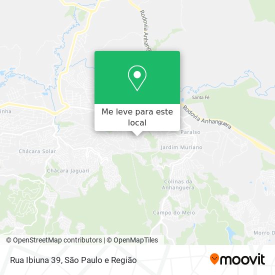 Rua Ibiuna 39 mapa