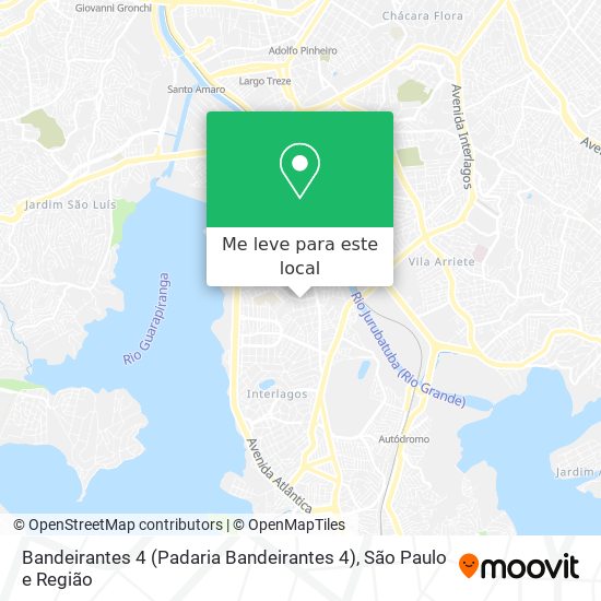 Bandeirantes 4 (Padaria Bandeirantes 4) mapa