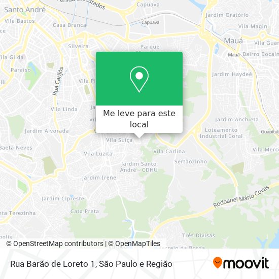 Rua Barão de Loreto 1 mapa